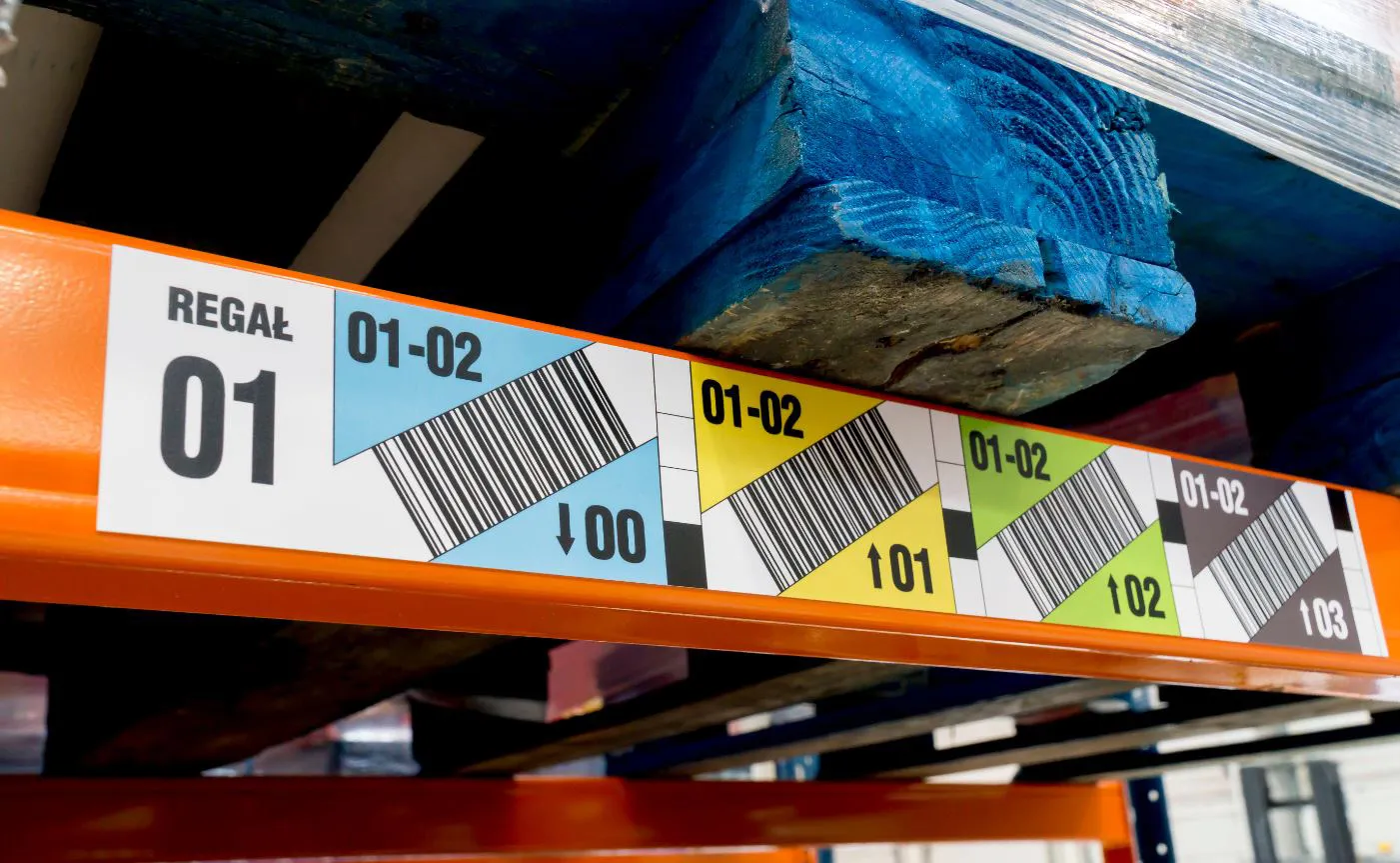 Etykiety regałowe i półkowe